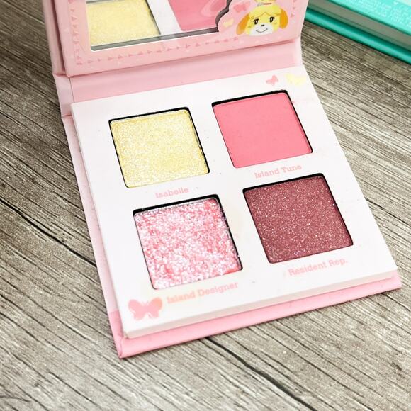 Animal Crossing Colourpop Eyeshadow Pallets 4 NWOB New Without Box Labelle Nook - Picture 5 of 8
